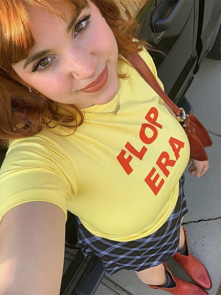 Baby Yellow Clothing Women - Y2K サマーベビー ショート丈 クロップドスリーブTシャツ ファッション レジャー