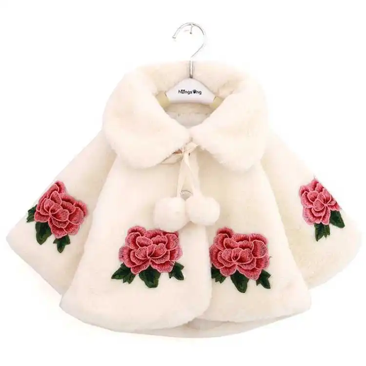 Knit Cardigan Infant - 子供のための毛皮の模造ポンチョ,女の子のためのマント,幼児のためのケープジャンパー,子供のためのカーディガン服,春,秋