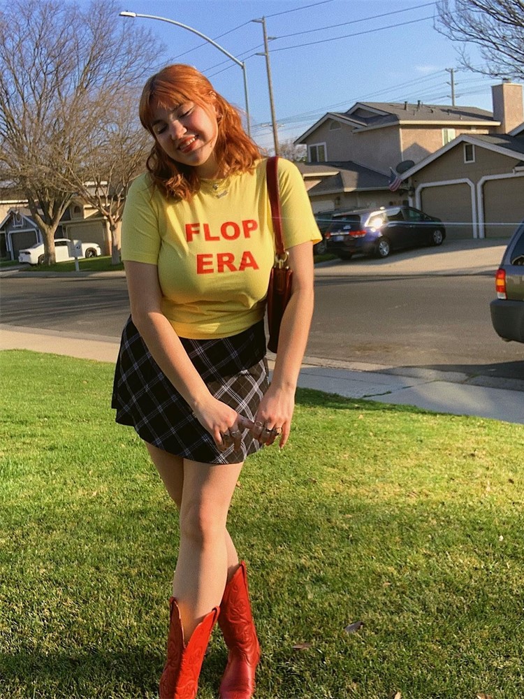 Y2K サマーベビー ショート丈 クロップドスリーブTシャツ - Baby Yellow Clothing Women のレビューと価格