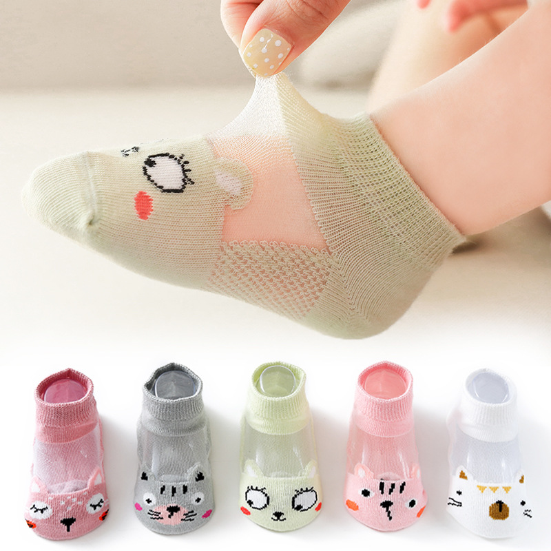 子供靴下 5 ペア/ロット春夏綿女の子靴下かわいい漫画パター - Baby Clothing Knitting Patterns のレビューと価格