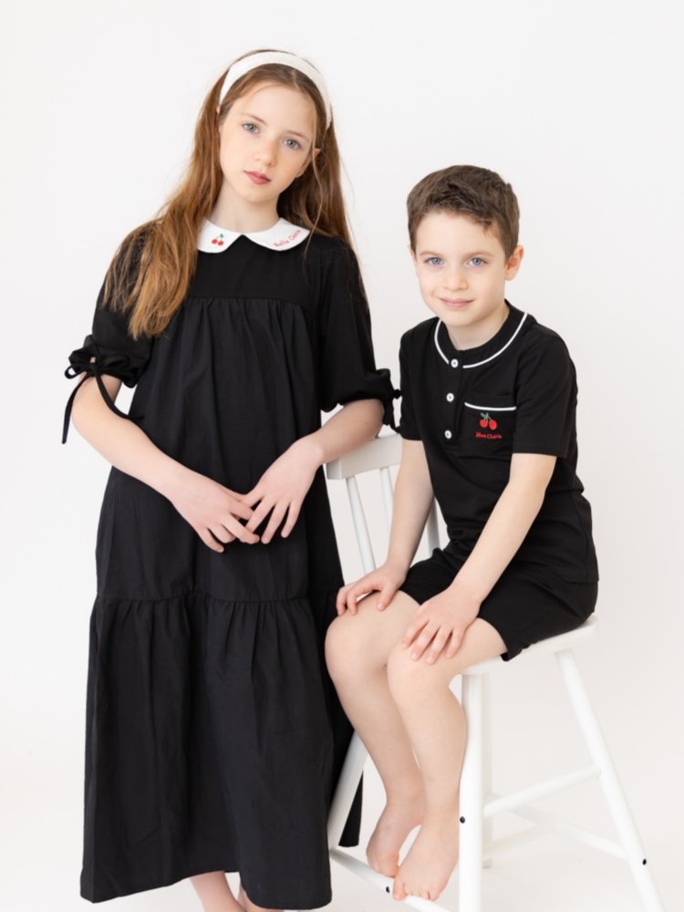 AP SS26 金曜日の夜ピンストライプコレクションキッズボ - Baby Clothing Night のレビューと価格