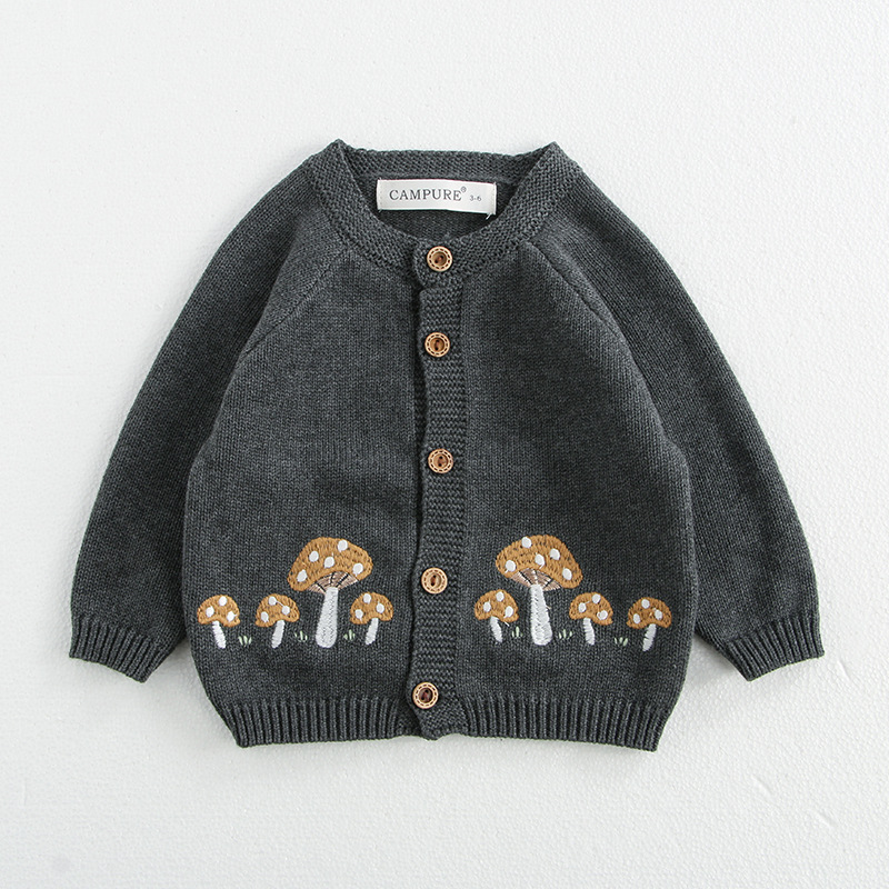 ZOETOPKID 0-3歳 秋のベビーセーター 幼児用 女 - Knit Cardigan Infant のレビューと価格