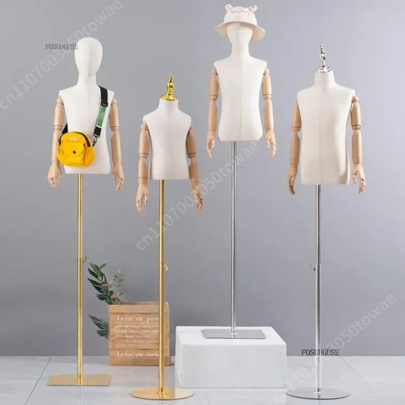 子供用マネキン胴体、調節可能な腕付き、金属スタンド付き柔軟な - Baby Clothing Store のレビューと価格