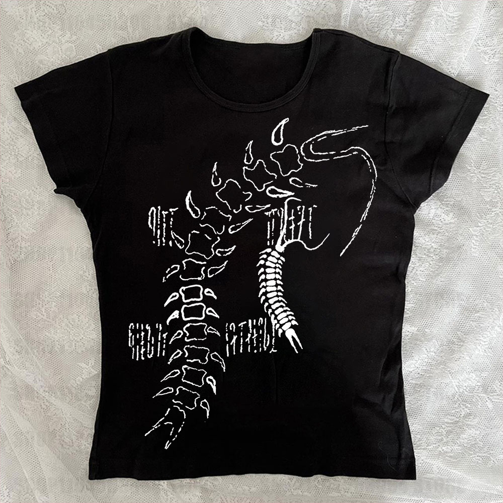 Y2k トップ Tシャツ ゴシック レディース Tシャツ ゴ - Baby Y2K Clothing のレビューと価格