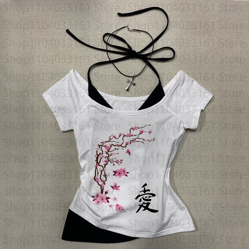 Y2k トップス Tシャツ ゴシック女性 Tシャツ グランジ - Baby Y2K Clothing のレビューと価格