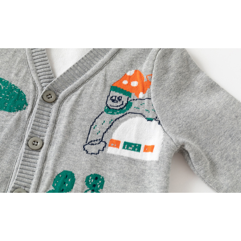 2-8T 幼児キッズベビー少年少女セーターカーディガンニット - Knit Cardigan Infant のレビューと価格