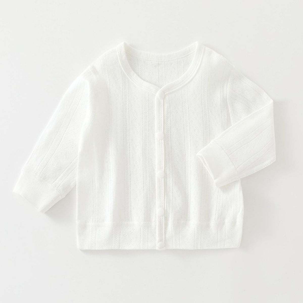 2026年新生児ユニセックス春夏通気性カーディガン9-24ヶ - Knit Cardigan Infant のレビューと価格