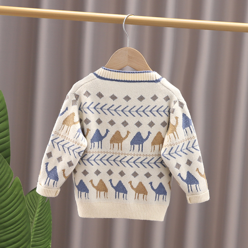 秋冬キッズセーターコート 新しいカジュアル 1-5歳 ベビー - Baby Clothing Knitting Patterns のレビューと価格