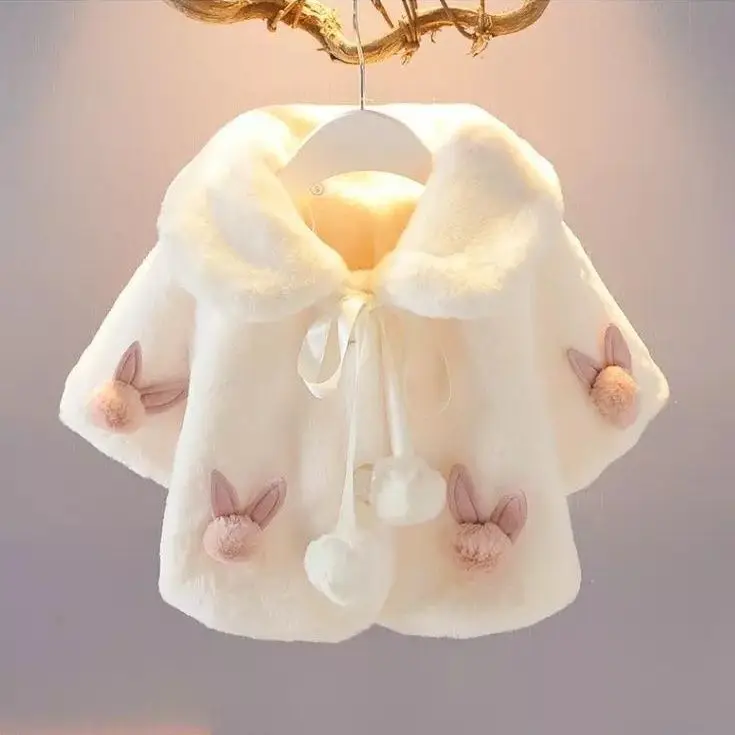 子供のための毛皮の模造ポンチョ,女の子のためのマント,幼児の - Knit Cardigan Infant のレビューと価格