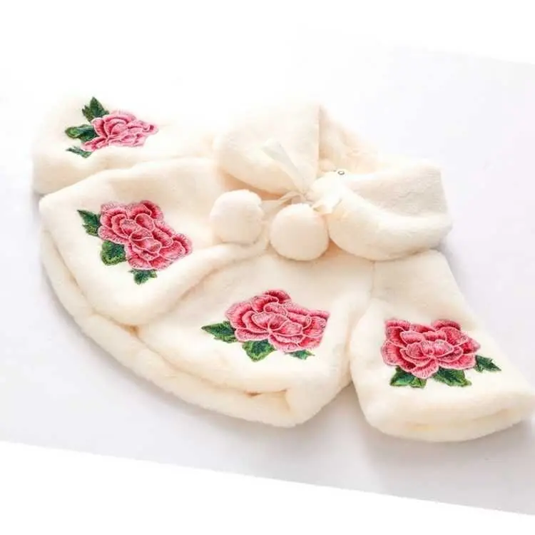 子供のための毛皮の模造ポンチョ,女の子のためのマント,幼児の - Knit Cardigan Infant のレビューと価格