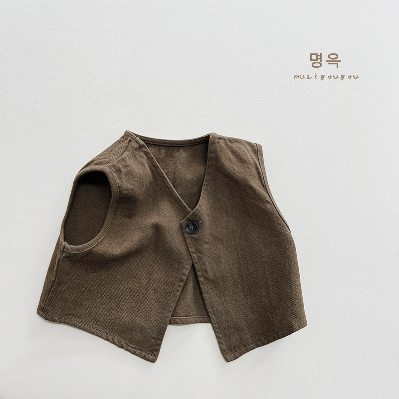 子供用ベスト,レトロスタイル,コットン,カジュアル - Knit Cardigan Infant のレビューと価格
